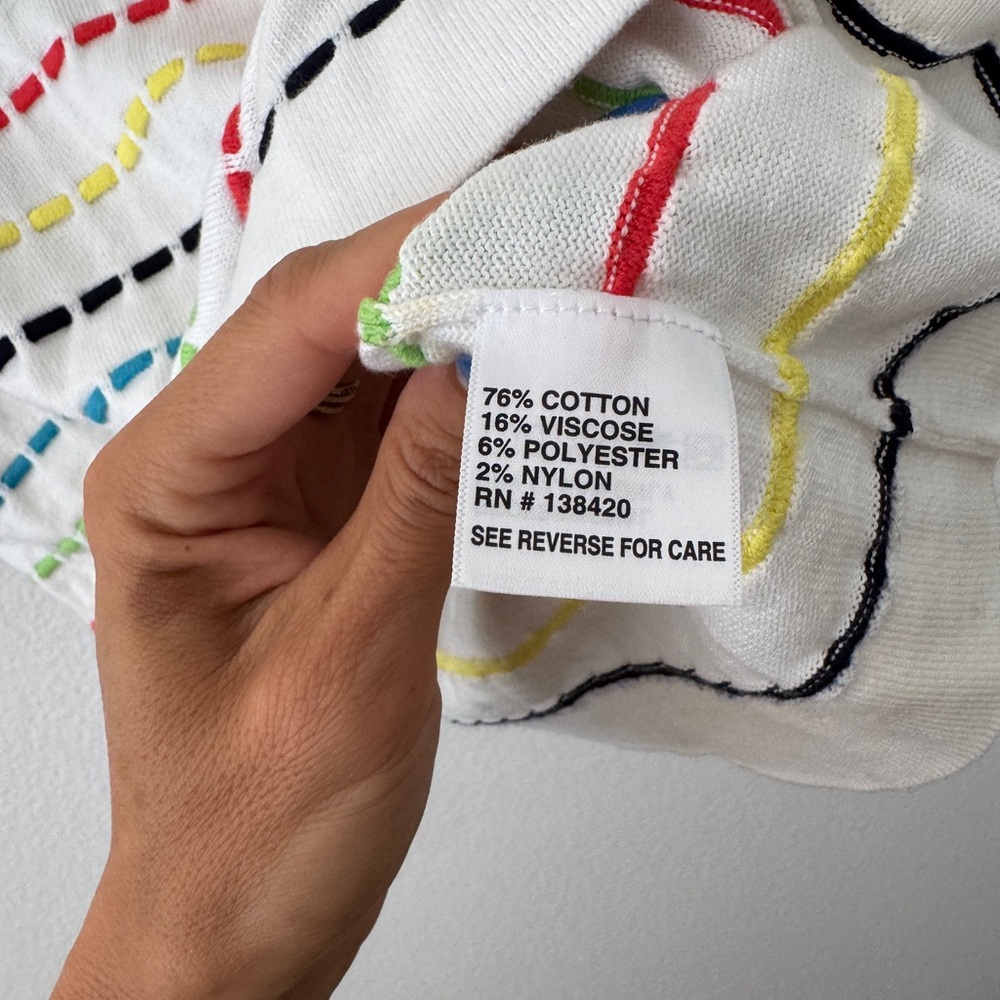 Etcetera Multicolor Knit Top - Picture 3 of 3